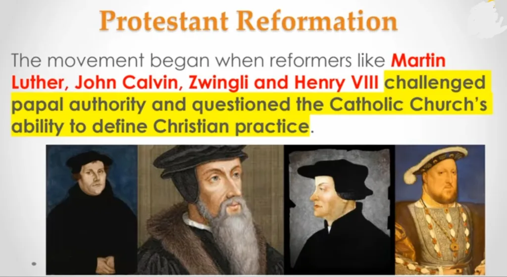 Protestant reformation